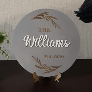 Guest Book with Leaves